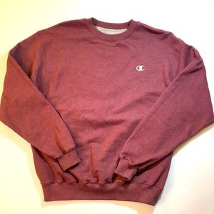 Champion C Logo Crew Neck Classic Pullover Sz L
